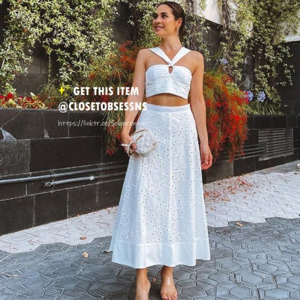 BLOGGER FAVE!!! ZARA High-Waisted Midi Skirt